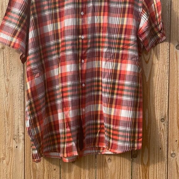 Take 50% OFF- Amedeo Men’s Short-sleeved Button Down Shirt, Size-5XL - Picture 6 of 9